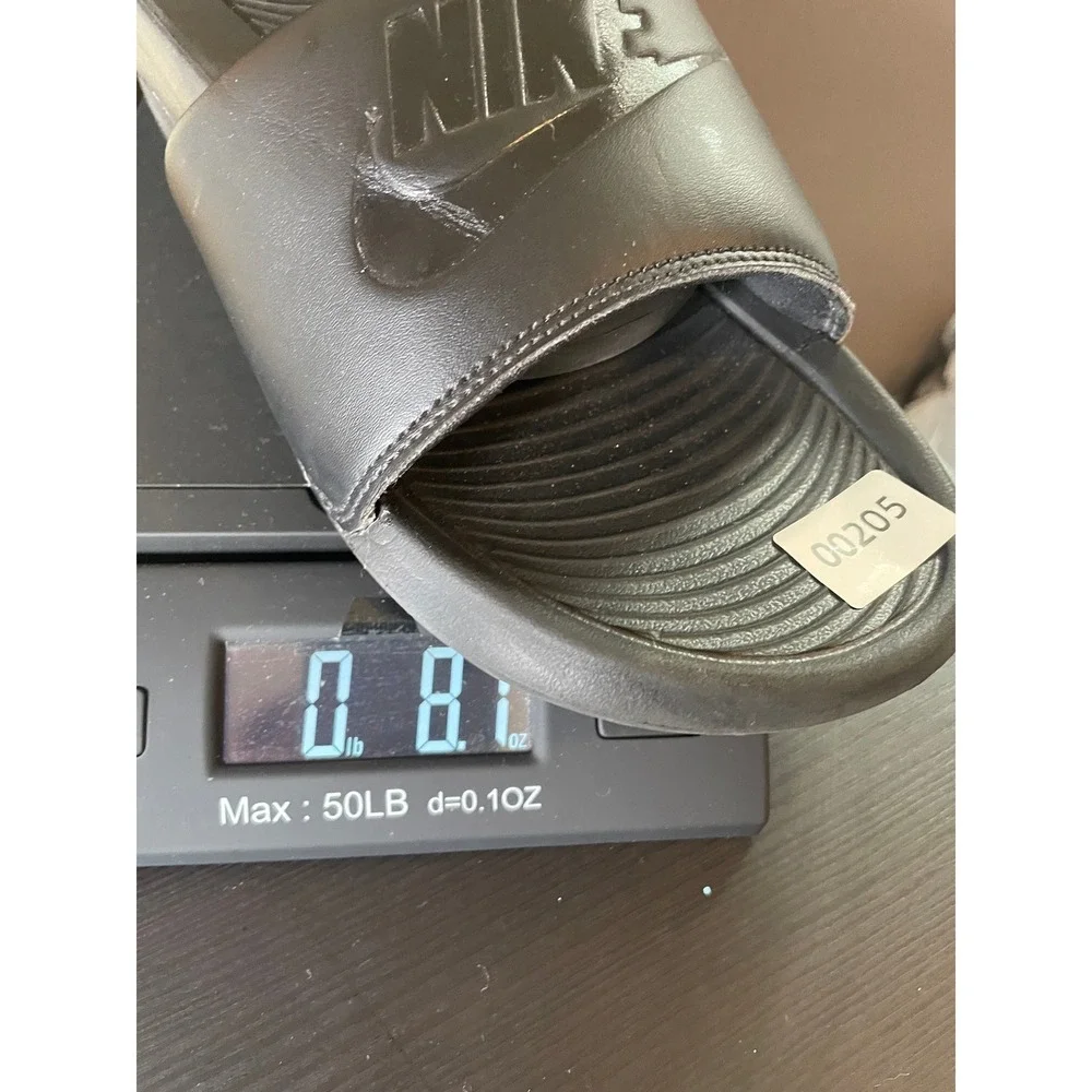 Mens Nike Victori‎ One Comfort Black Athletic Slide Sandals 9 CN9675-003 Sport